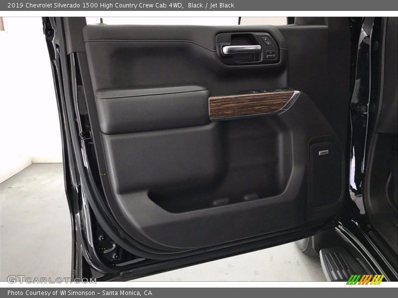 Black / Jet Black 2019 Chevrolet Silverado 1500 High Country Crew Cab 4WD
