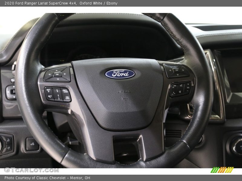  2020 Ranger Lariat SuperCrew 4x4 Steering Wheel