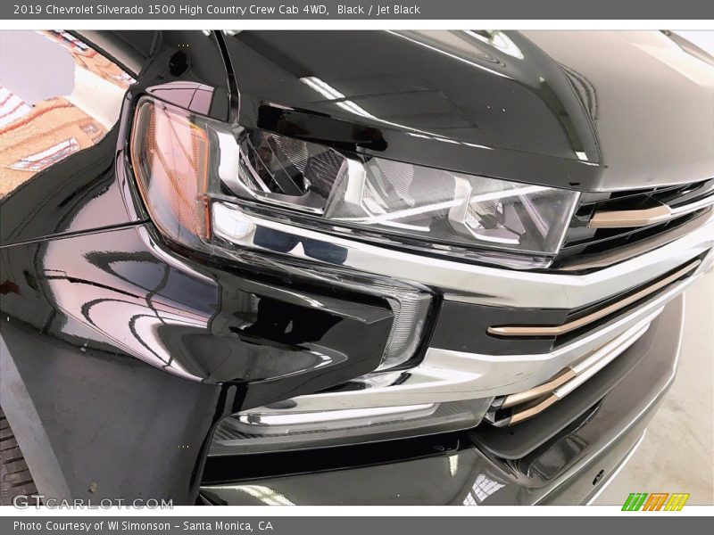 Black / Jet Black 2019 Chevrolet Silverado 1500 High Country Crew Cab 4WD