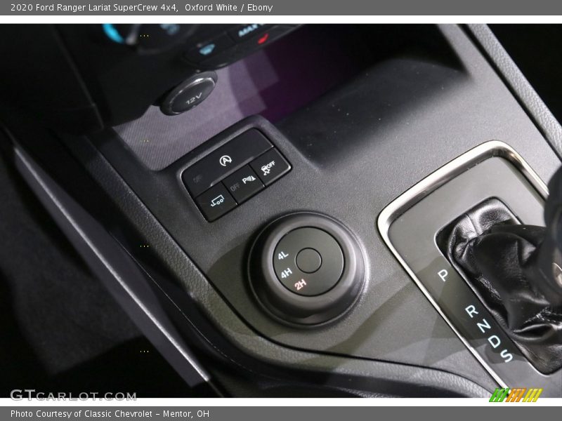 Controls of 2020 Ranger Lariat SuperCrew 4x4