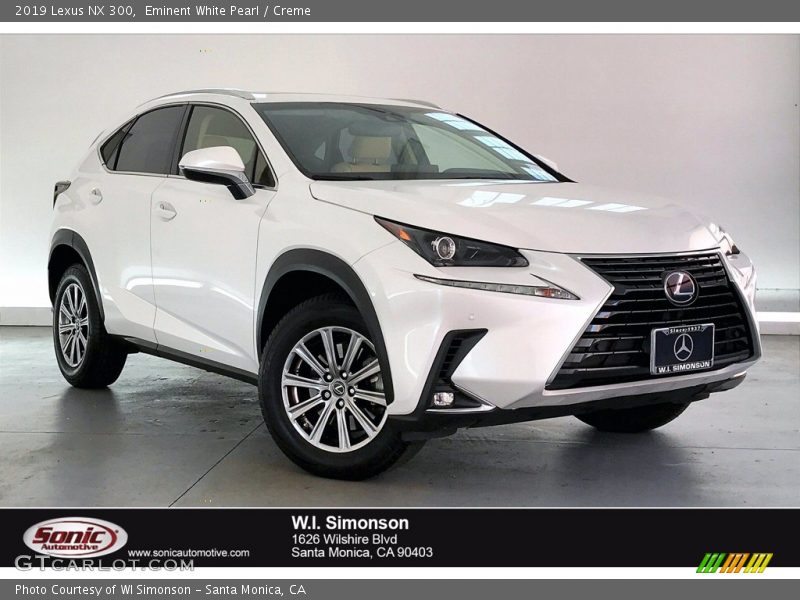 Eminent White Pearl / Creme 2019 Lexus NX 300