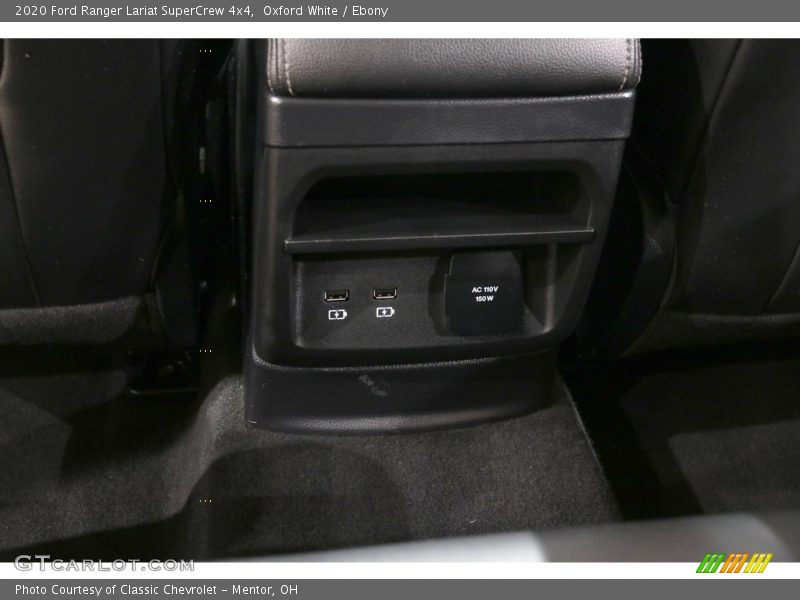 Oxford White / Ebony 2020 Ford Ranger Lariat SuperCrew 4x4