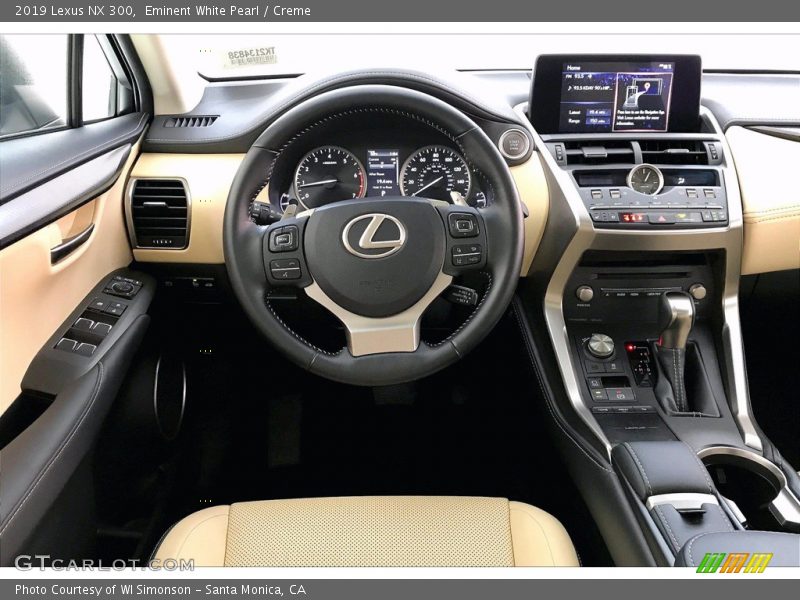 Dashboard of 2019 NX 300