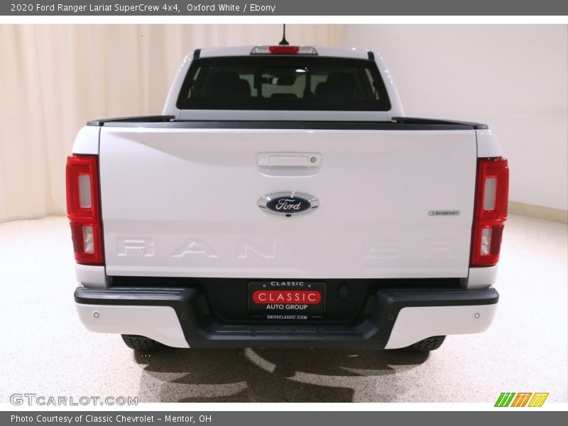 Oxford White / Ebony 2020 Ford Ranger Lariat SuperCrew 4x4
