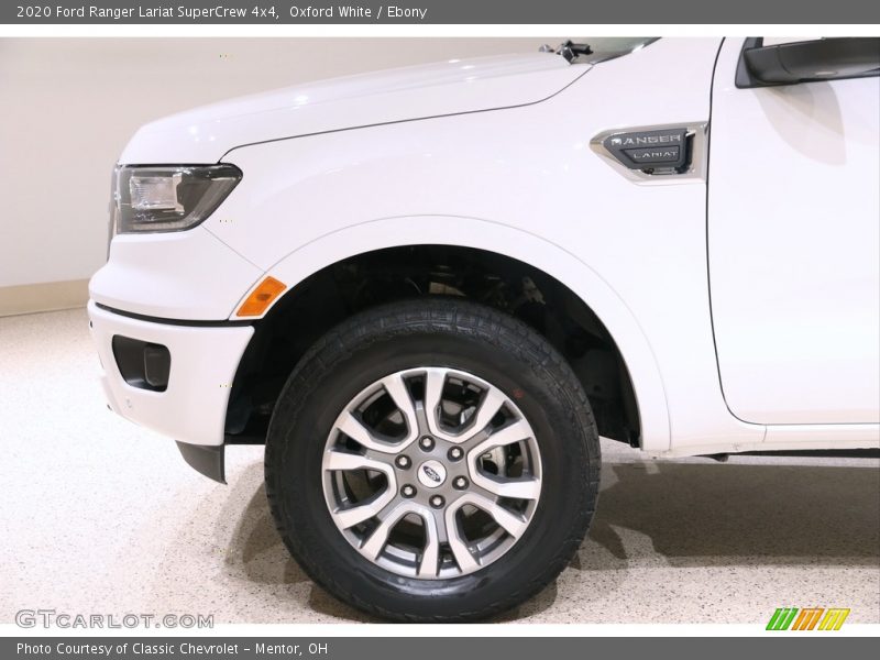 Oxford White / Ebony 2020 Ford Ranger Lariat SuperCrew 4x4
