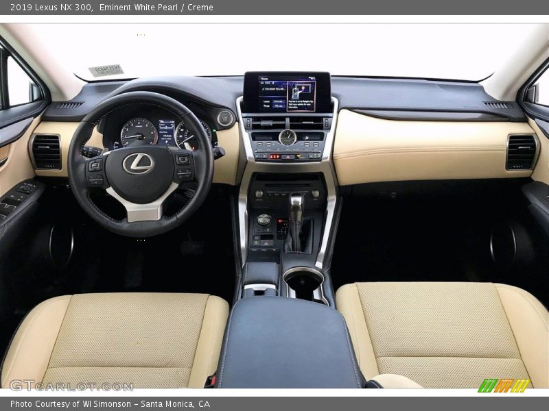 Dashboard of 2019 NX 300