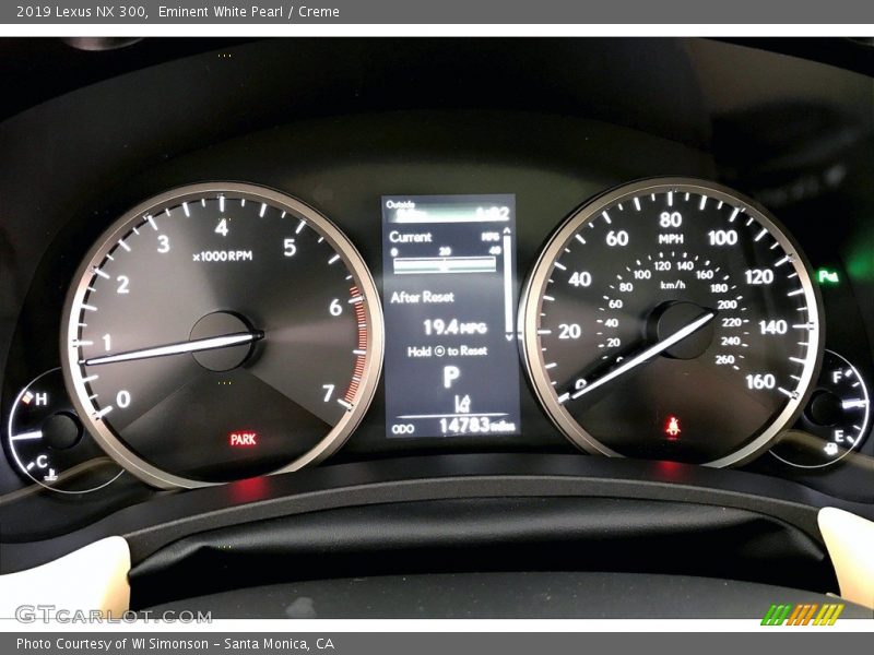  2019 NX 300 300 Gauges