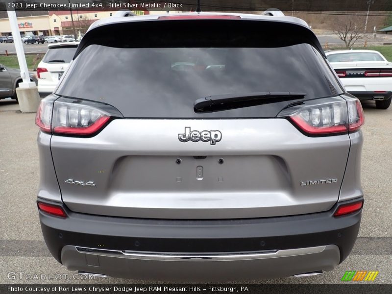 Billet Silver Metallic / Black 2021 Jeep Cherokee Limited 4x4