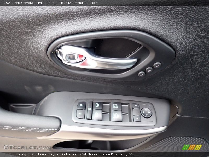 Billet Silver Metallic / Black 2021 Jeep Cherokee Limited 4x4