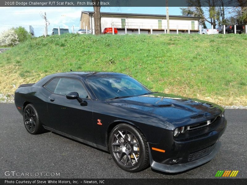 Pitch Black / Black 2018 Dodge Challenger R/T Scat Pack