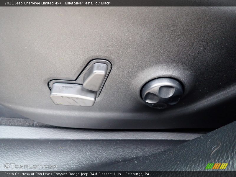 Billet Silver Metallic / Black 2021 Jeep Cherokee Limited 4x4
