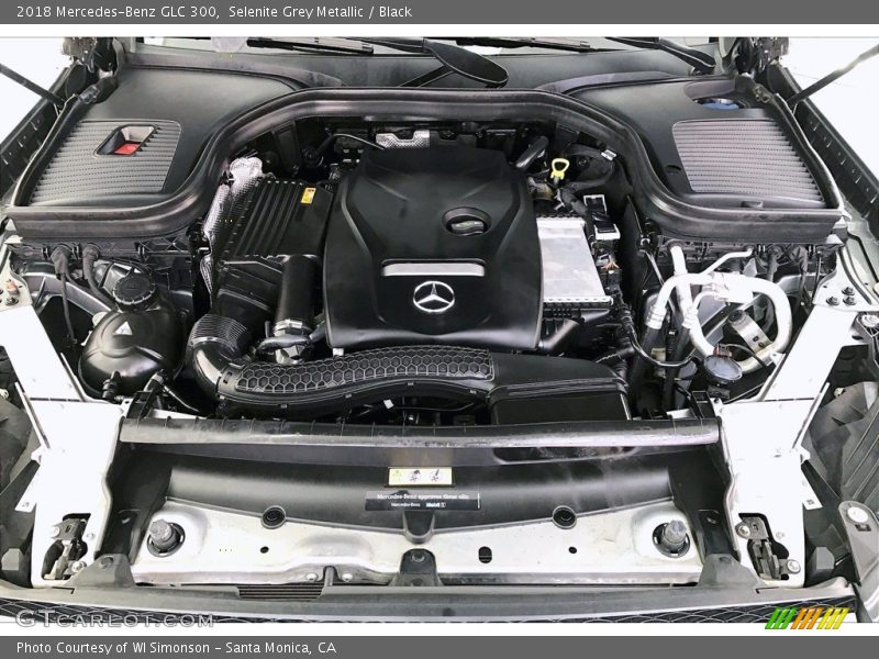 Selenite Grey Metallic / Black 2018 Mercedes-Benz GLC 300