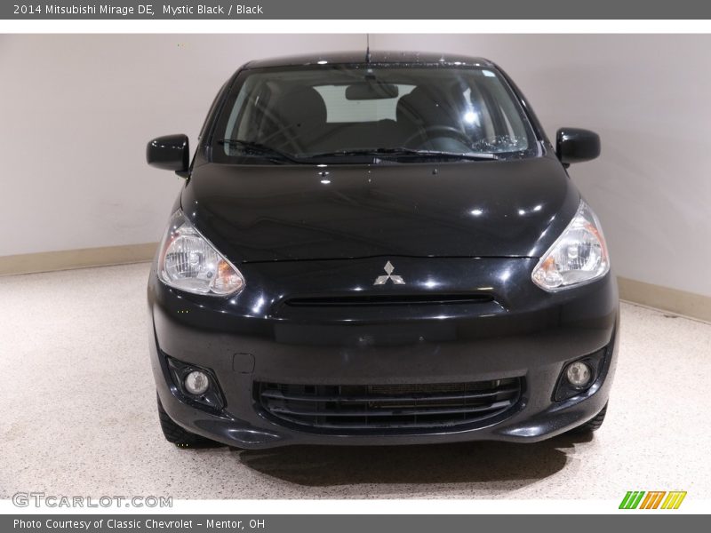 Mystic Black / Black 2014 Mitsubishi Mirage DE