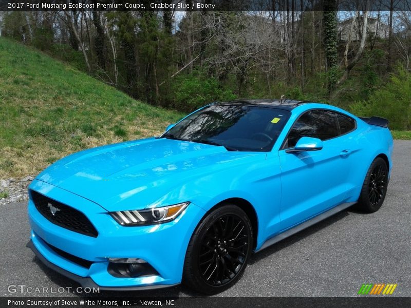  2017 Mustang EcoBoost Premium Coupe Grabber Blue