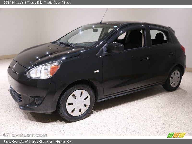 Mystic Black / Black 2014 Mitsubishi Mirage DE