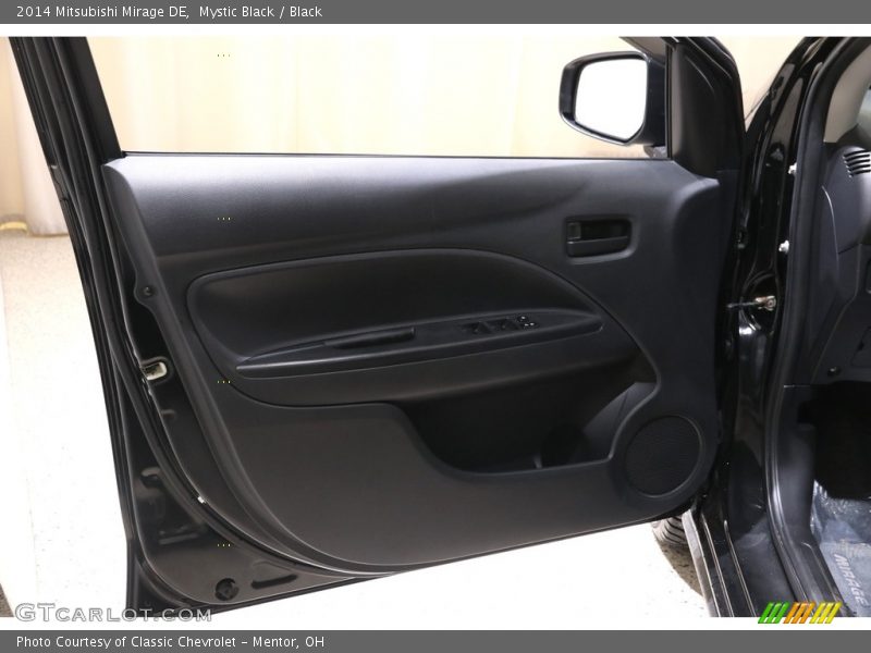 Mystic Black / Black 2014 Mitsubishi Mirage DE