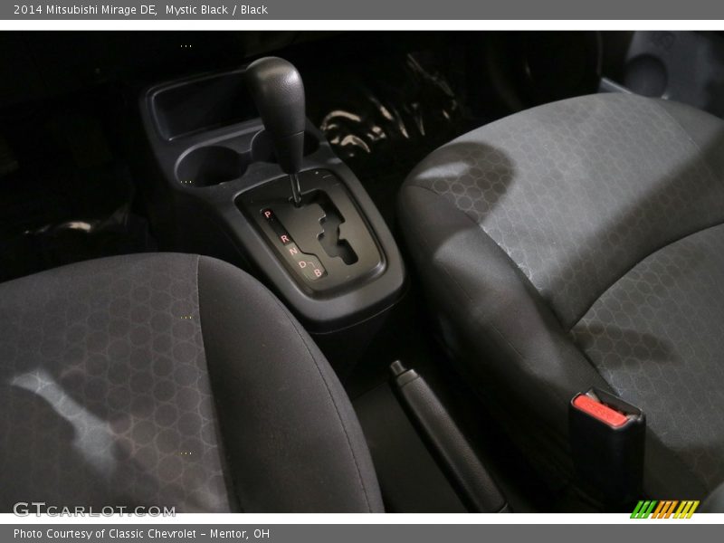 Mystic Black / Black 2014 Mitsubishi Mirage DE