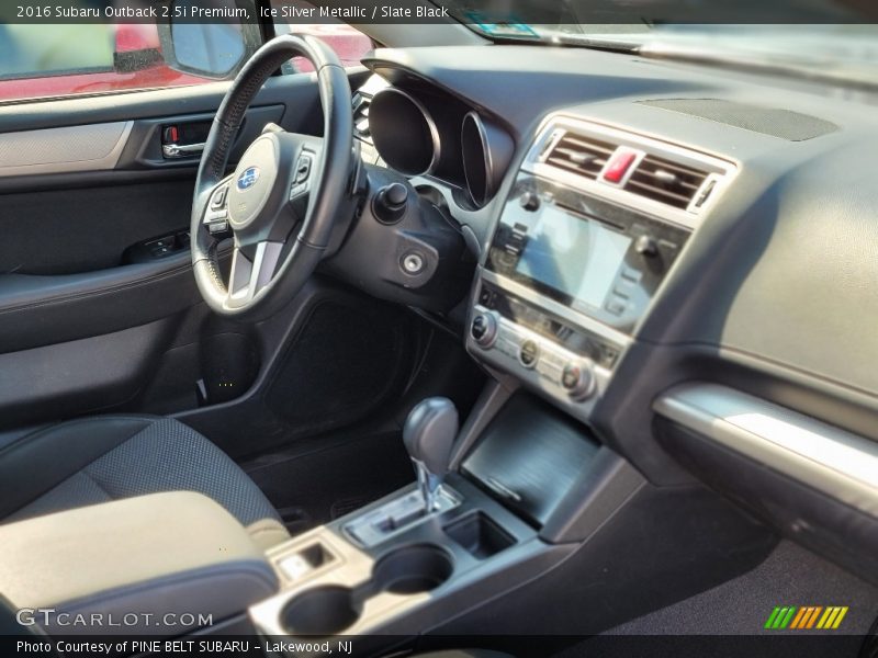 Ice Silver Metallic / Slate Black 2016 Subaru Outback 2.5i Premium