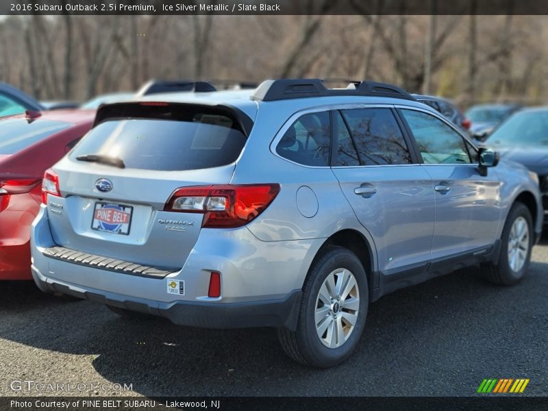 Ice Silver Metallic / Slate Black 2016 Subaru Outback 2.5i Premium