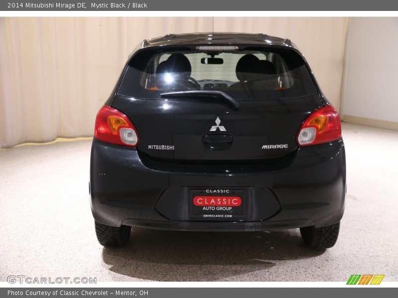Mystic Black / Black 2014 Mitsubishi Mirage DE