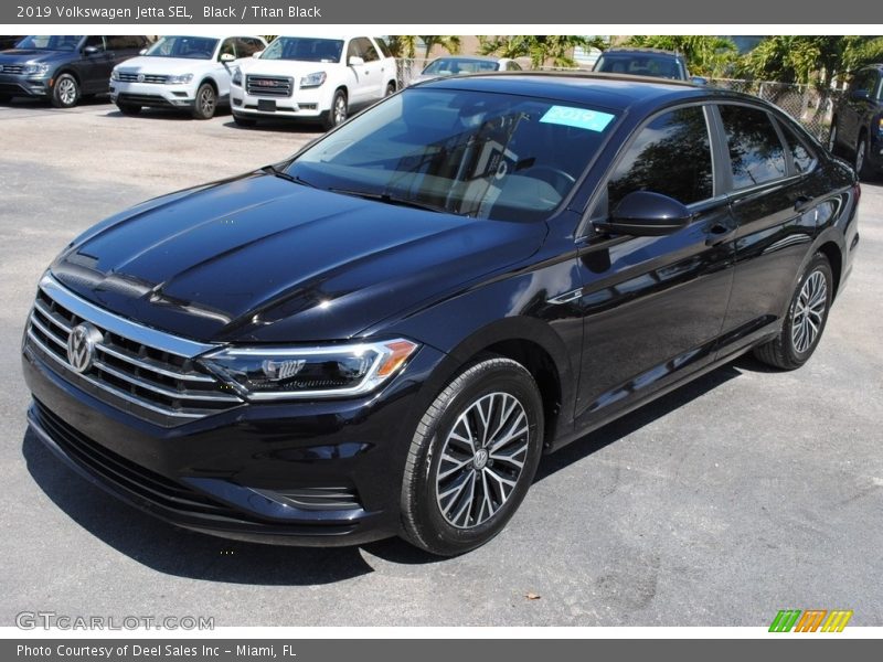 Black / Titan Black 2019 Volkswagen Jetta SEL