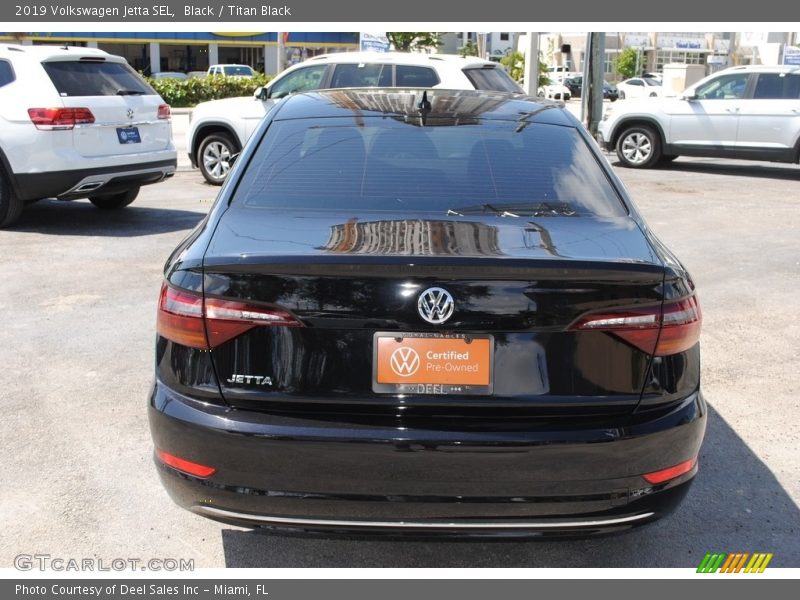 Black / Titan Black 2019 Volkswagen Jetta SEL