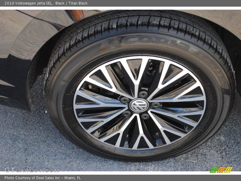 Black / Titan Black 2019 Volkswagen Jetta SEL