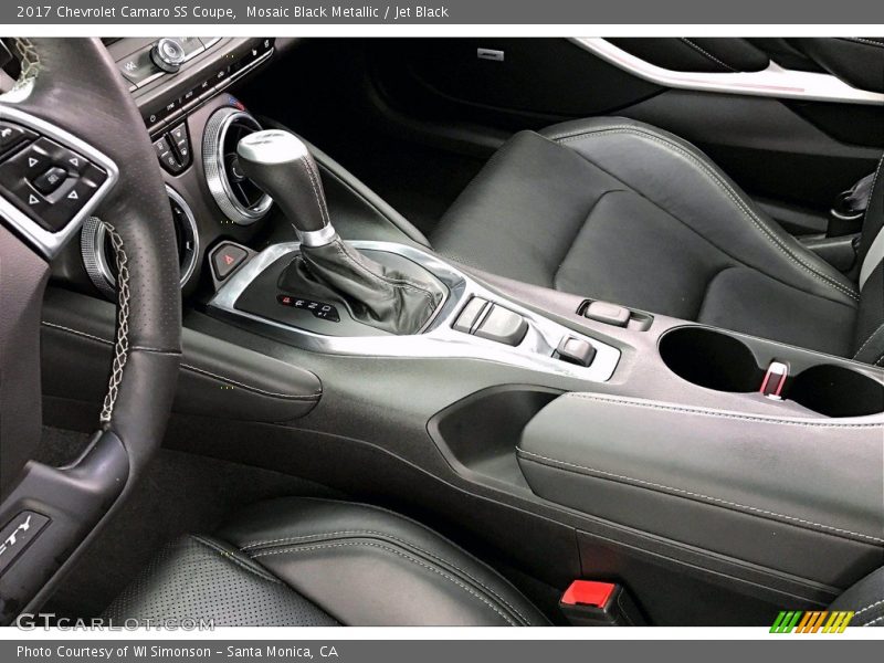 Mosaic Black Metallic / Jet Black 2017 Chevrolet Camaro SS Coupe