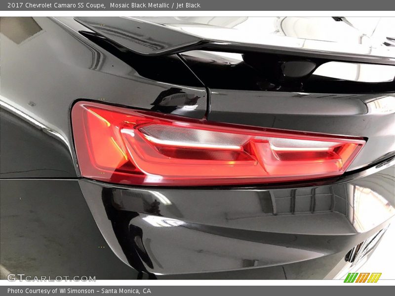 Mosaic Black Metallic / Jet Black 2017 Chevrolet Camaro SS Coupe