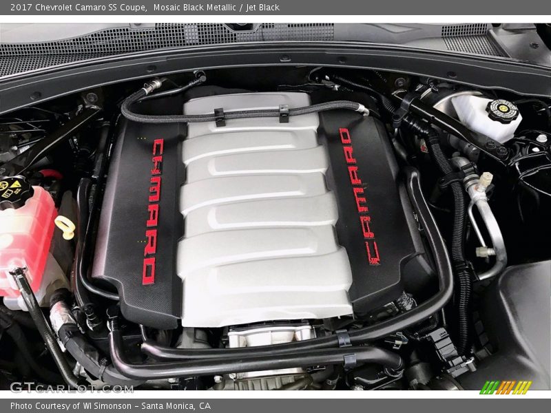 Mosaic Black Metallic / Jet Black 2017 Chevrolet Camaro SS Coupe