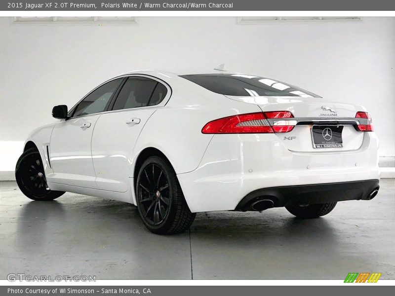 Polaris White / Warm Charcoal/Warm Charcoal 2015 Jaguar XF 2.0T Premium