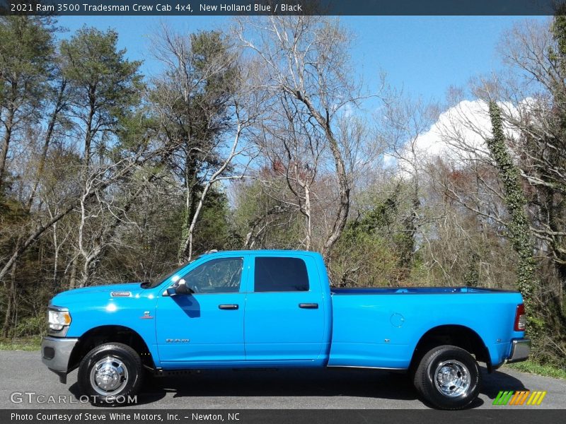 New Holland Blue / Black 2021 Ram 3500 Tradesman Crew Cab 4x4