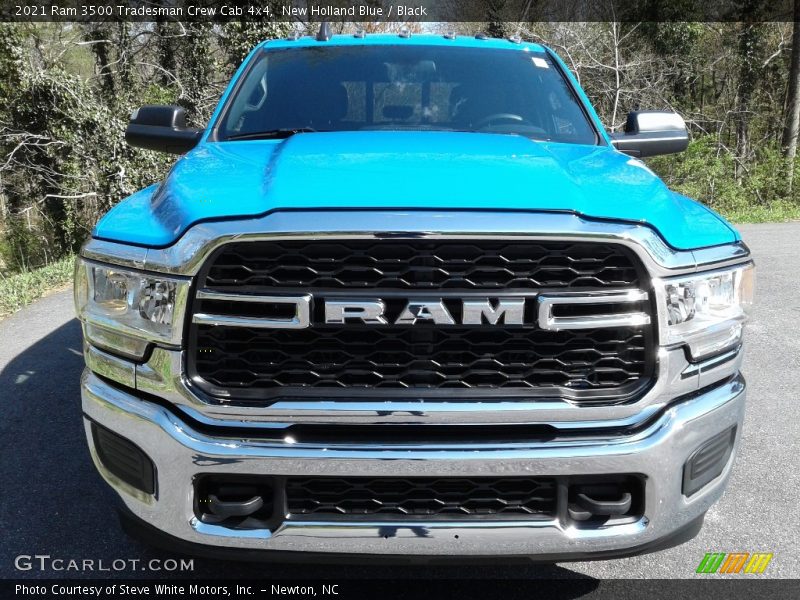 New Holland Blue / Black 2021 Ram 3500 Tradesman Crew Cab 4x4
