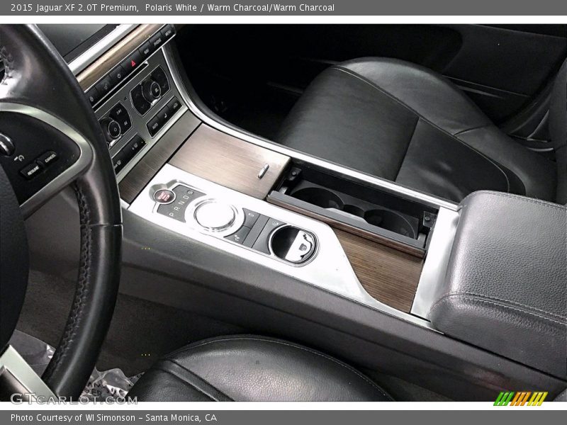 Polaris White / Warm Charcoal/Warm Charcoal 2015 Jaguar XF 2.0T Premium