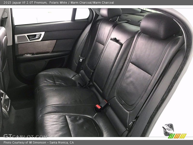 Polaris White / Warm Charcoal/Warm Charcoal 2015 Jaguar XF 2.0T Premium