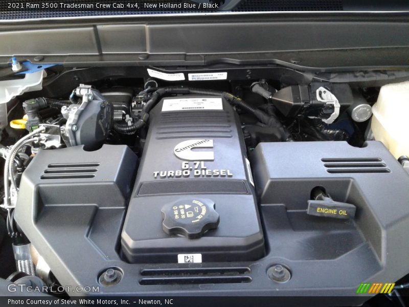 New Holland Blue / Black 2021 Ram 3500 Tradesman Crew Cab 4x4