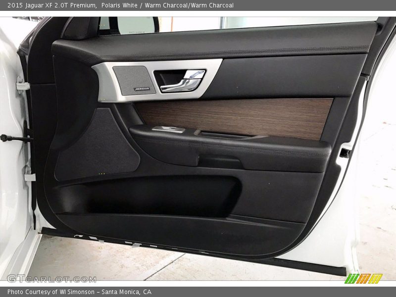 Polaris White / Warm Charcoal/Warm Charcoal 2015 Jaguar XF 2.0T Premium