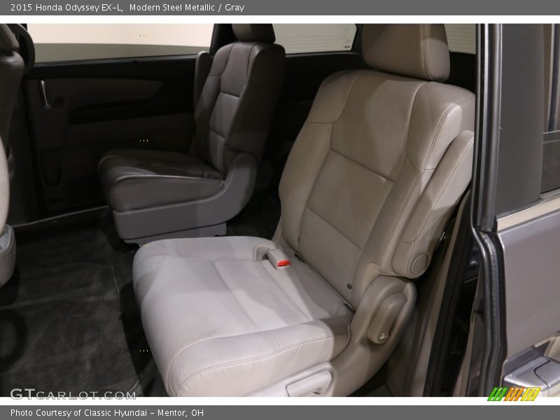 Modern Steel Metallic / Gray 2015 Honda Odyssey EX-L