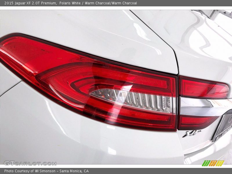 Polaris White / Warm Charcoal/Warm Charcoal 2015 Jaguar XF 2.0T Premium
