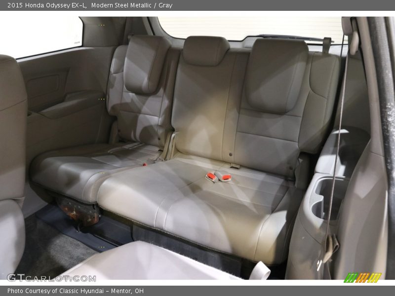 Modern Steel Metallic / Gray 2015 Honda Odyssey EX-L