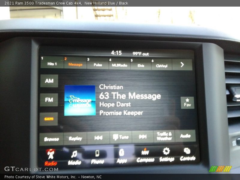 New Holland Blue / Black 2021 Ram 3500 Tradesman Crew Cab 4x4