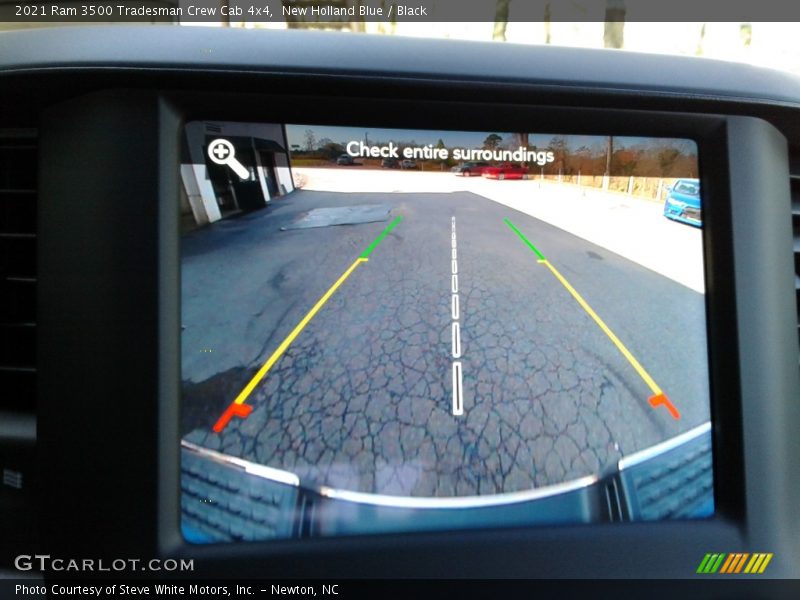 New Holland Blue / Black 2021 Ram 3500 Tradesman Crew Cab 4x4