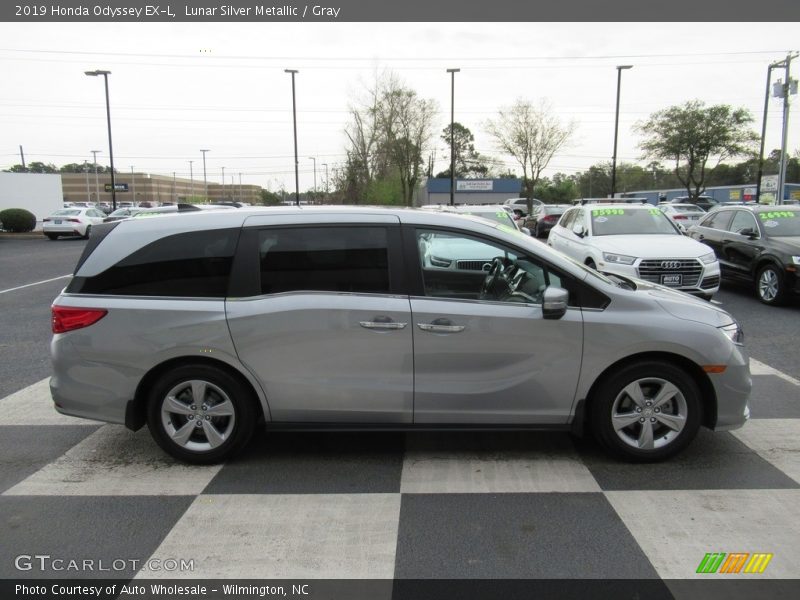 Lunar Silver Metallic / Gray 2019 Honda Odyssey EX-L