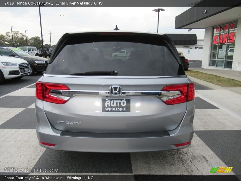 Lunar Silver Metallic / Gray 2019 Honda Odyssey EX-L