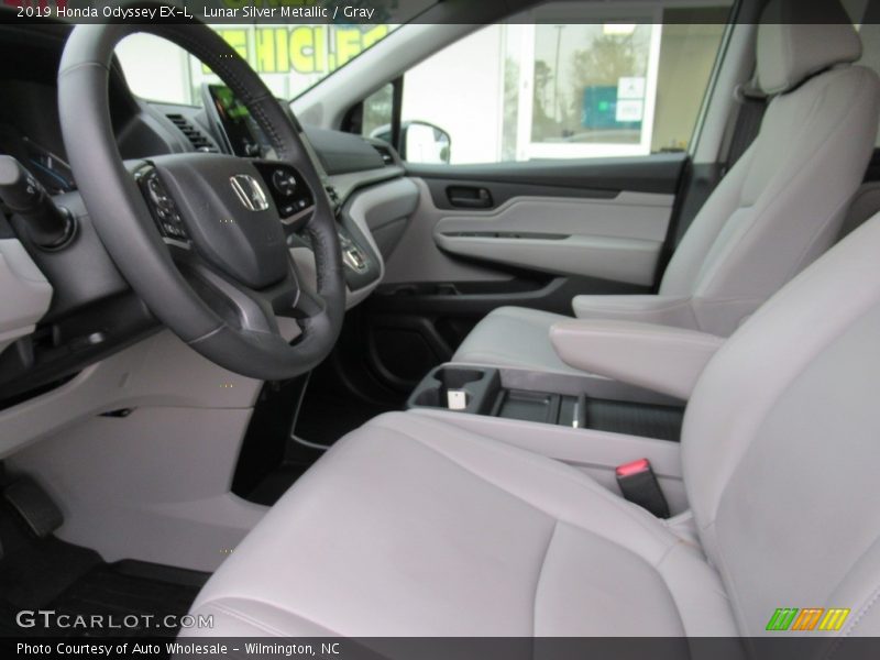 Lunar Silver Metallic / Gray 2019 Honda Odyssey EX-L