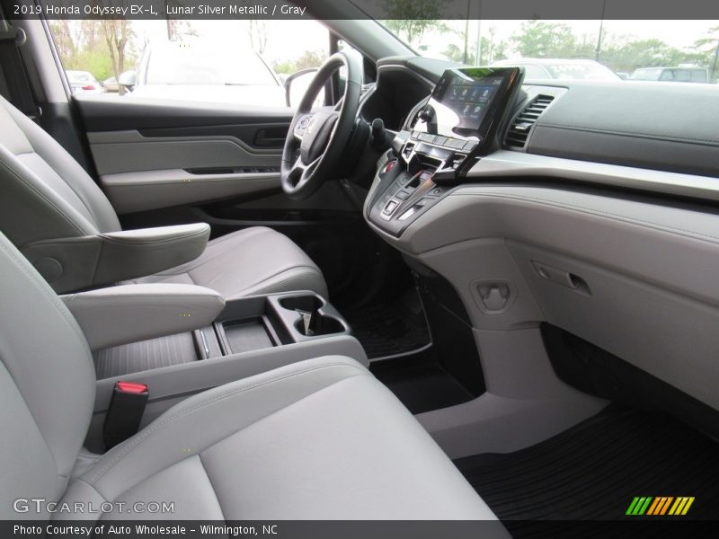 Lunar Silver Metallic / Gray 2019 Honda Odyssey EX-L