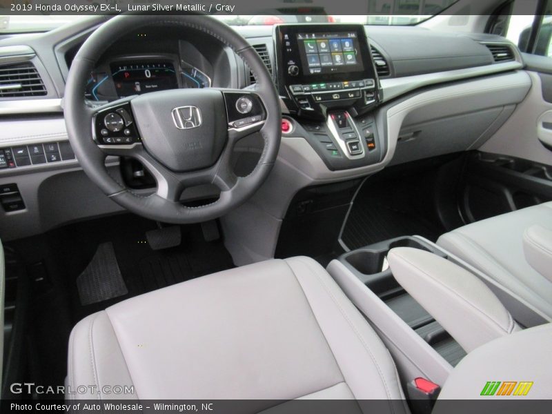 Lunar Silver Metallic / Gray 2019 Honda Odyssey EX-L