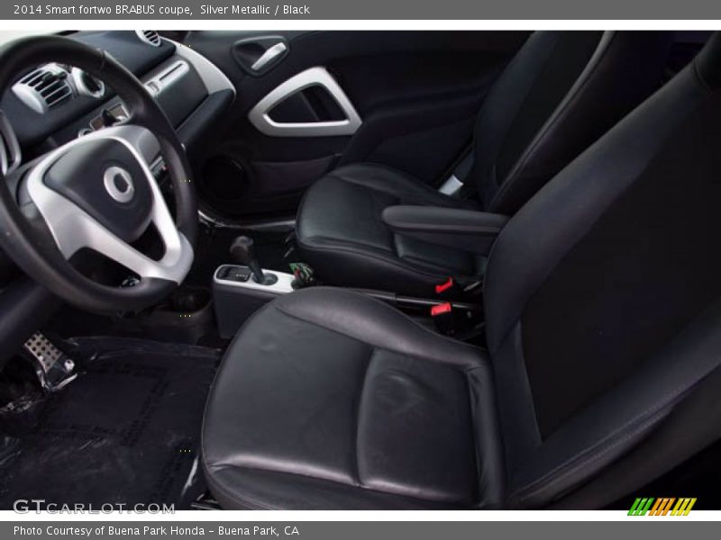 Front Seat of 2014 fortwo BRABUS coupe
