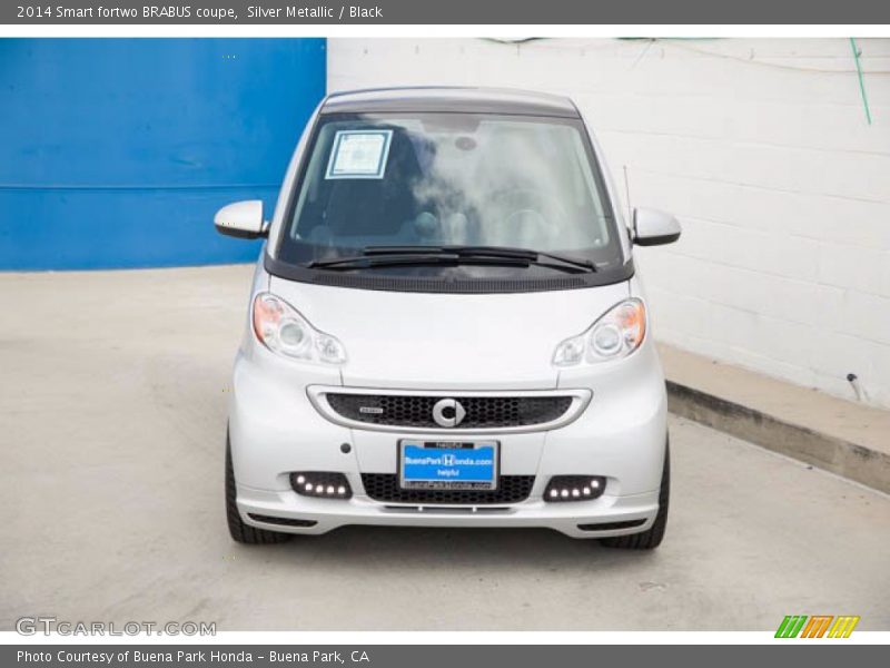 Silver Metallic / Black 2014 Smart fortwo BRABUS coupe