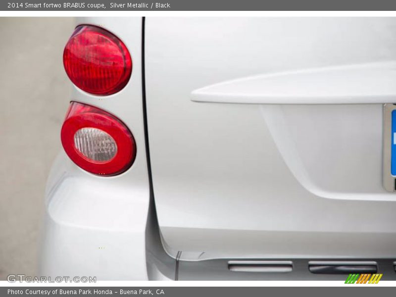 Silver Metallic / Black 2014 Smart fortwo BRABUS coupe